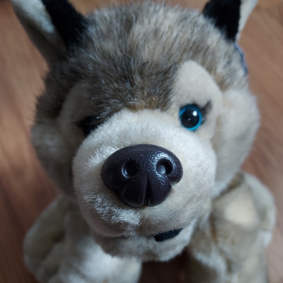 RBI Ron Banafato Wuffy The Howling Wolf Puppet Plush Stuffed Animal Sound Box - Picture 4 of 9